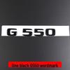 Compatible with Mercedes G63 Rear Emblem & V8 BITURBO AMG Side Sticker.
