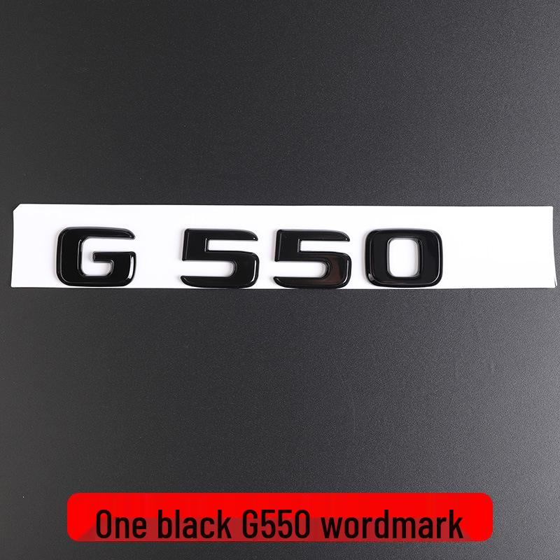 Compatible with Mercedes G63 Rear Emblem & V8 BITURBO AMG Side Sticker.