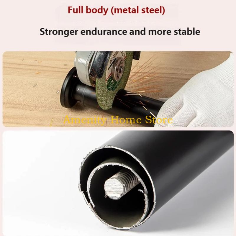 F26C Not Slip Furniture Rise Column with Height Adjustment Feature Strong Steel Construction Easy to Use for Heavy Loads