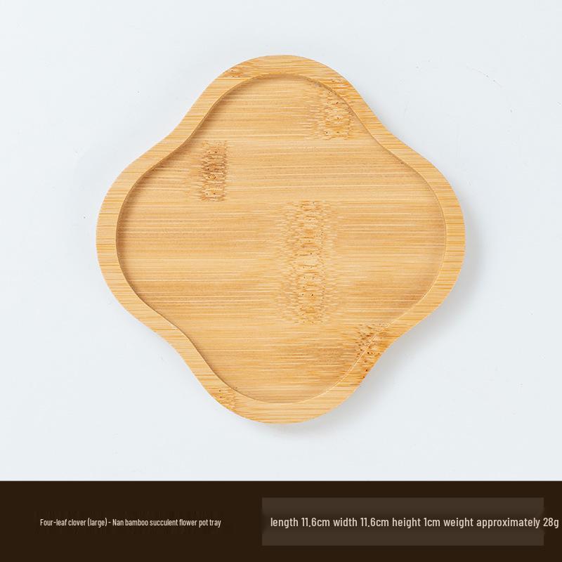 Bamboo Coaster & Decorative Tea Cup Tray