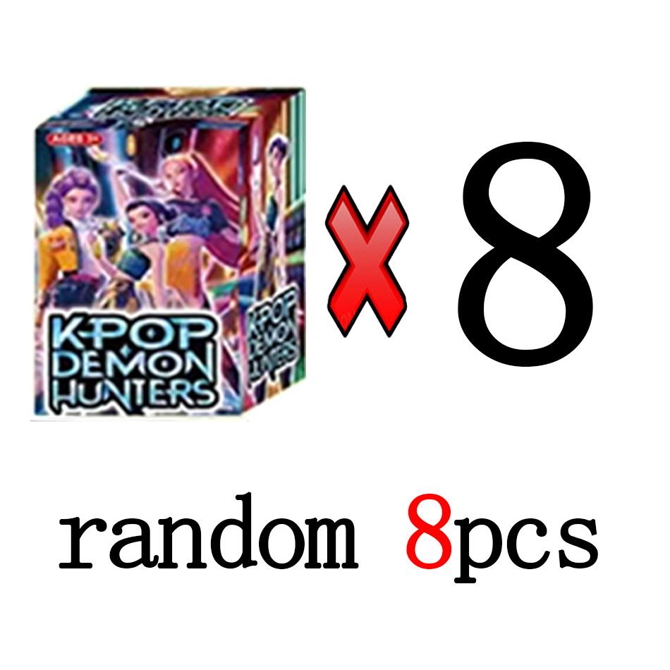 Kpop Dämonenjäger Mystery Box Anime Figur Spielzeug Niedliche PVC Sammelpuppe Modell Schreibtischdekoration Geburtstagsdekoration Geschenke