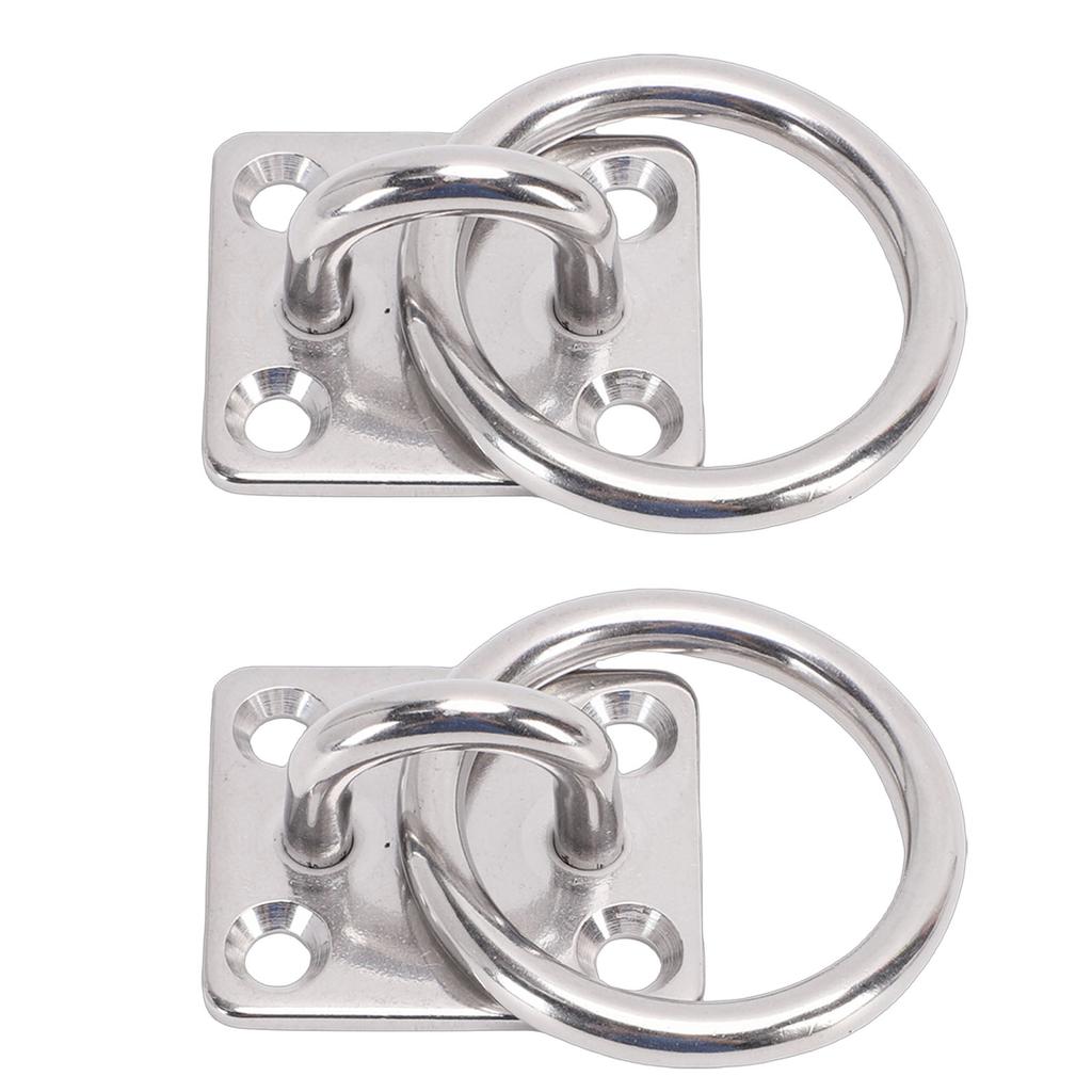   Stainless Steel   Eye Plate   Hooks Marine Hardware Screws for Boats Yachts Sailboats  