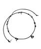 Nff Totem Leather Necklace-Black