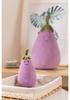 Barcelona Eggplant Teddy Bear Plush - Purple Gift Doll for Girls' Birthday