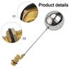 Float Valve for Water Tanks 34 Inch Stainless Steel and Brass Construction