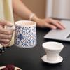 Ceramic teacups for men and women personal white porcelain mugs office high-end tea cups private