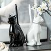 1SET Ceramic Toilet Brush Home Toilet Bathroom Cleaning Brush Household Long Handle Toilet Brush