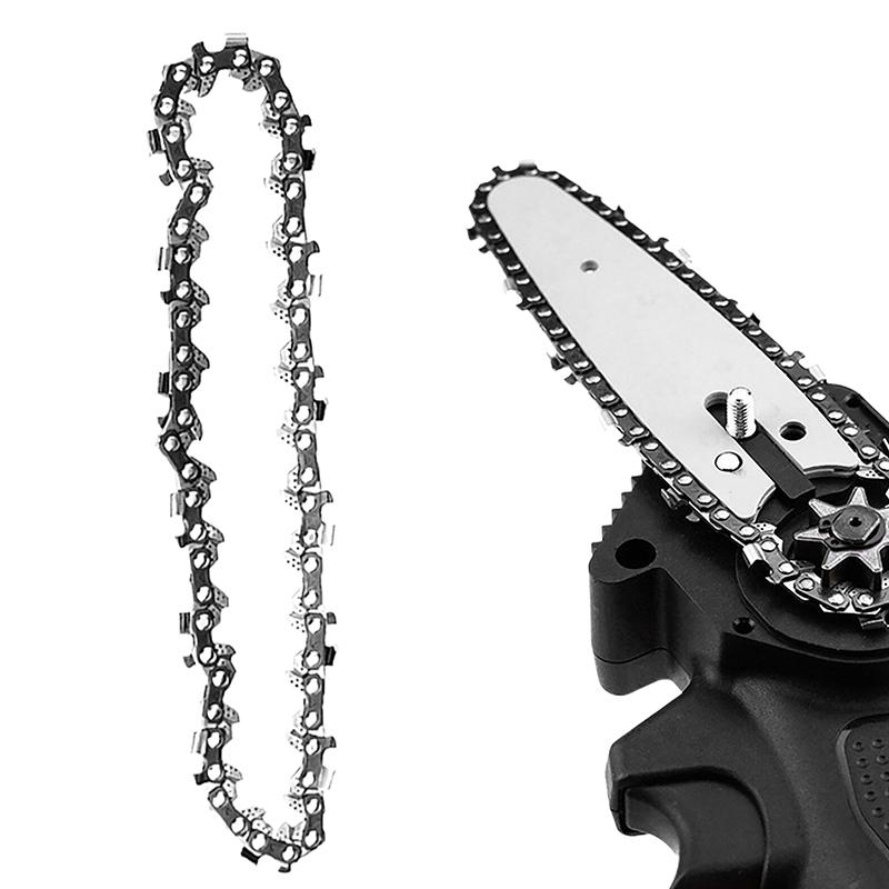 4/6/8/12/14/16 Inch Metal Chainsaw Chain Spare Parts Link Chainsaw Saw Chain Blade For Electric Saw Accessories Wood Cutting