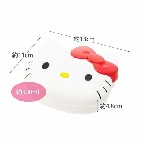 Skater Die-cut Lunch Box 300ml Bento Box Hello Kitty 14 Sanrio LBD2-A