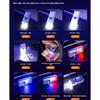 Outdoor Multi-Functional Portable Miniature High-Brightness Rechargeable LED Flashlight With Strong Magnetic Work Light