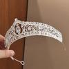 Baroque Retro Rhinestone Crown for Bridal Wedding Dress Accessories