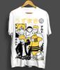 Itachi Uchiha T-Shirt Manga Strip Naruto Uzumaki Anime Oversized Men Women Short Sleeve Casual Tees Cotton Streetwear Loose Top