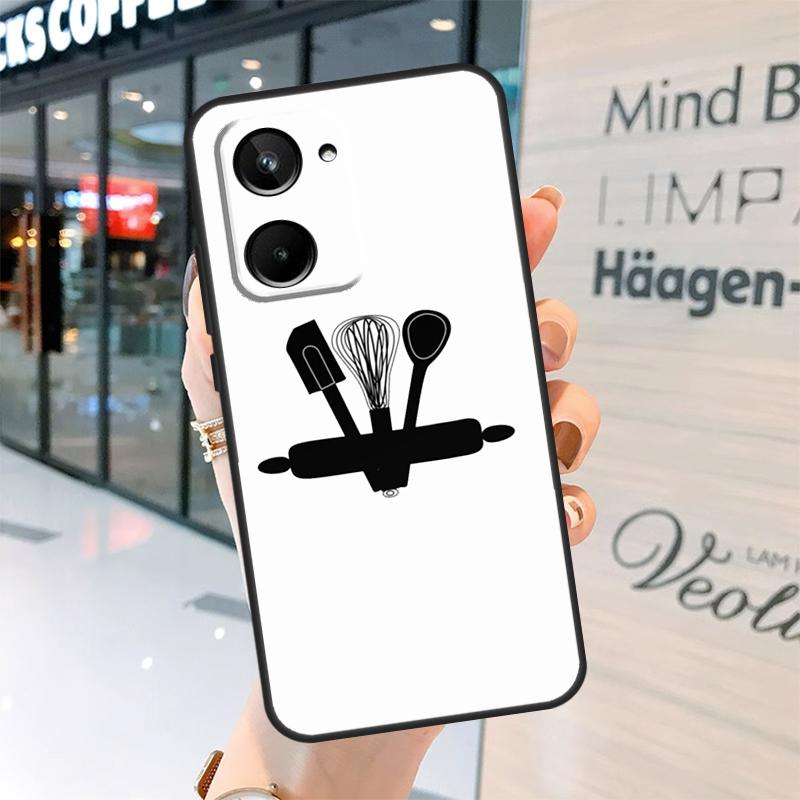 Cooking Chef Case For Realme 15 Pro 14 13 11 12 Pro Plus GT7 GT6 C55 C51 C53 C35 C33 C61 C65 C67 C71 C75