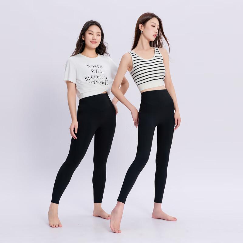 Plus Size High Waist Fleece Leggings