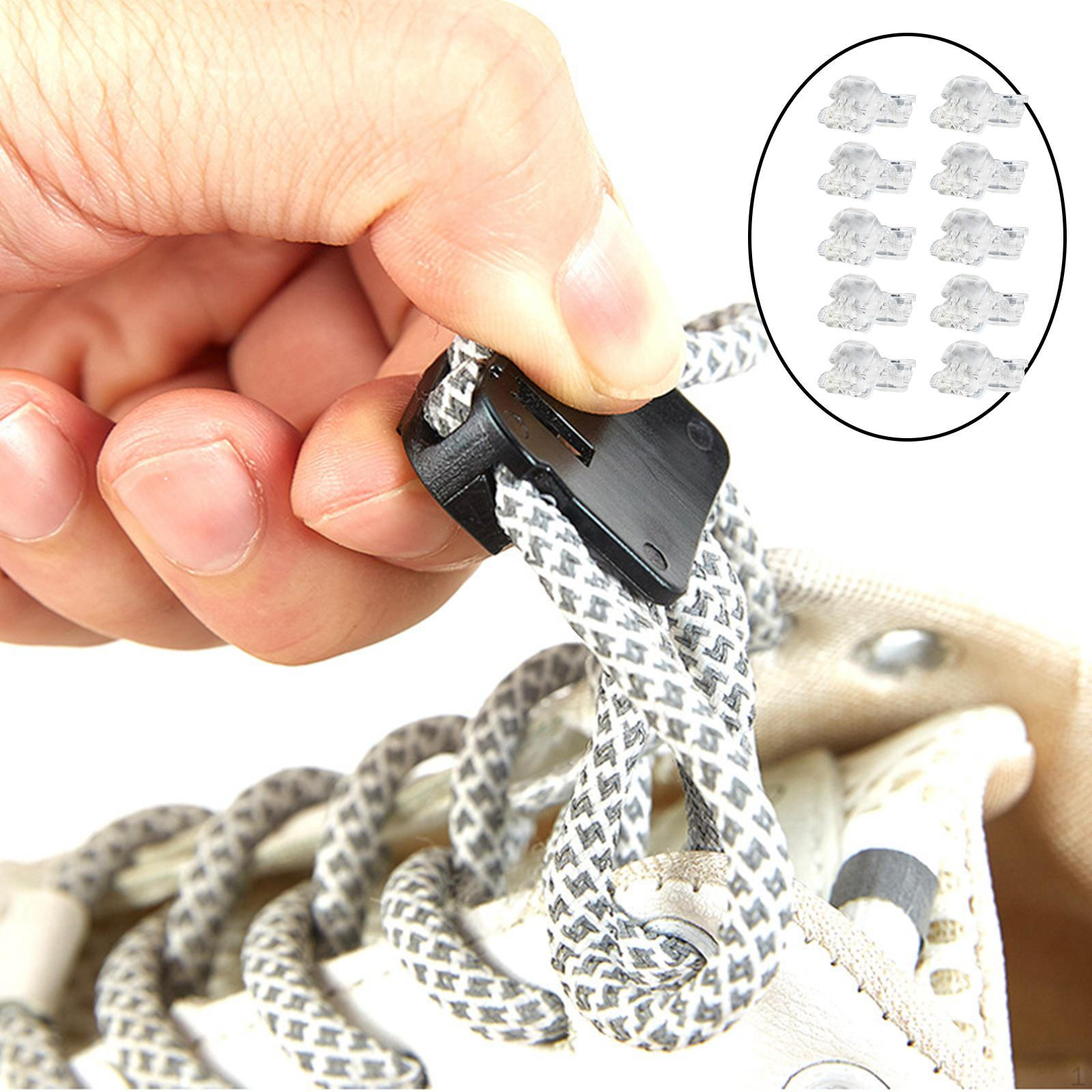 

Plastic Cord Locks for Outdoor Activities чистий