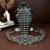 Russian Caucasian Women's Ethnic-Style Adjustable Belt and Breastplate Set