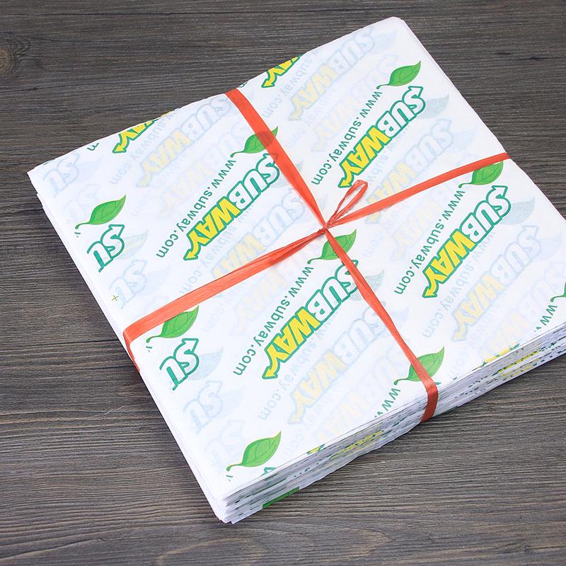 Oil-Proof Hamburger & Baking Wrapping Paper - 900 Disposable Sheets, Free Shipping
