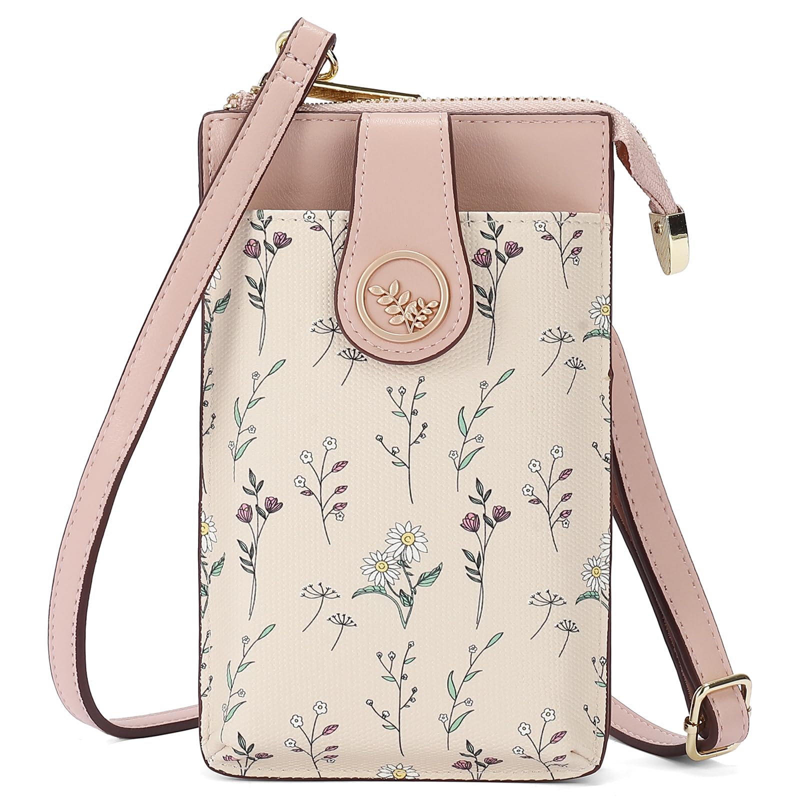 

Smartphone smartphone floral mobile phone smartphone shoulder strap [LEEXTON] strap, pouch, women s pochette, crossbody, vertical, lightweight, рожевий