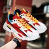Fashion Men's Shoes Sneakers Lace Up 2025 New Breathable Casual Sneakers Leisure Soled Comfort Non Slip Outdoor Running Shoes