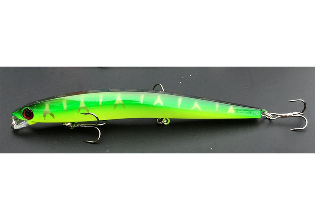 Artificial Minnow Fishing Lure with Hook, 13cm/13g, for Tackle and Bait Imitation.