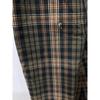Used check long skirt