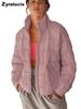New Autumn Winter Women's Lightweight Zip-Up Compressible Cotton Puffer Jacket