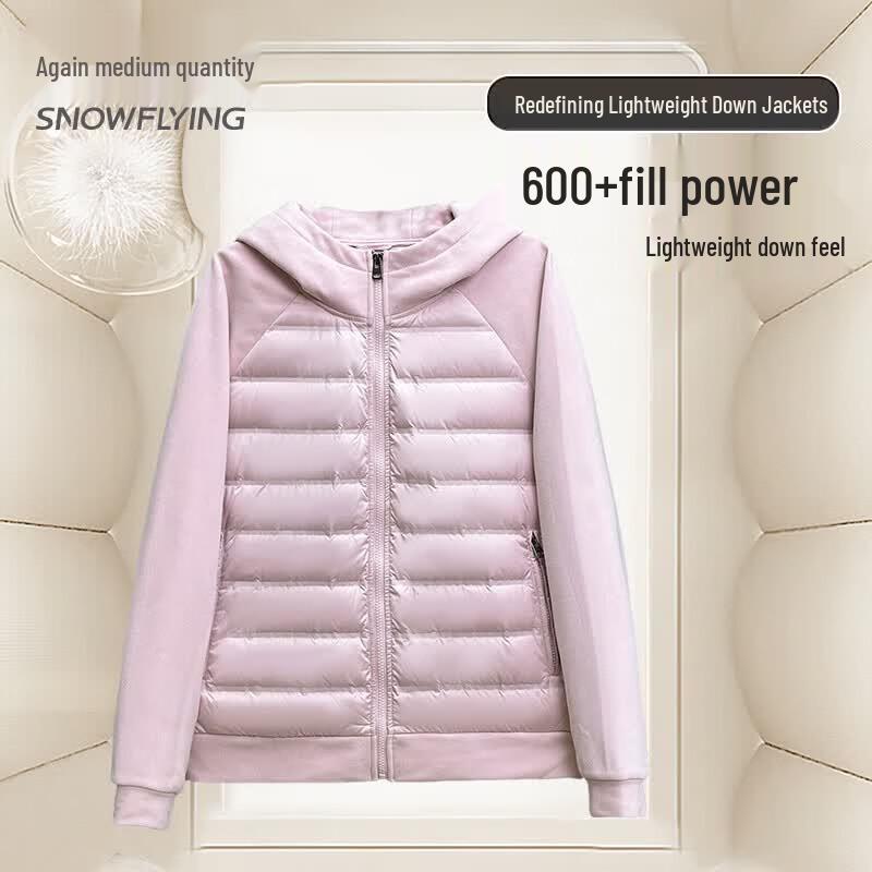 SNOWFLYING Unisex Lightweight Goose Down Puffer Jacket 2XL