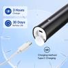 Sonic Electric Toothbrush Rechargeable Rotary Waterproof Smart Timer Adult Teeth Cleaning 4pcs Replaceable Brush Heads with Box