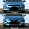 LED Car Front Bumper Fog Lamp Assembly For Hyundai Elantra GT I30 2012 2013 2014 2015 2016 DRL Fog Covers Daytime Running Lights