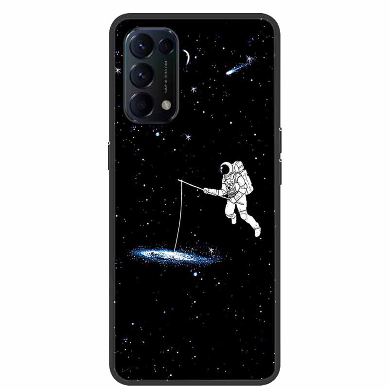 Funda Für OPPO A74 Telefon Fall Abdeckung Schwarz Silikon Weiche Rückseitige Abdeckung Fall Für OPPO A74 F19 A54 Fall Coque für OPPO A74 EINE 74 Fall