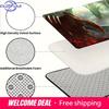 Pokemon Groudon vs Rayquaza Print Non-Slip Doormat, Absorbent Soft Floor Mat for Home Decor