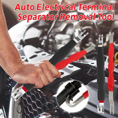 Automotive Electrical Terminal Connector Separator Double-Head Removal Tool Auto Car Wiring Connector Remover Puller for Vehicle