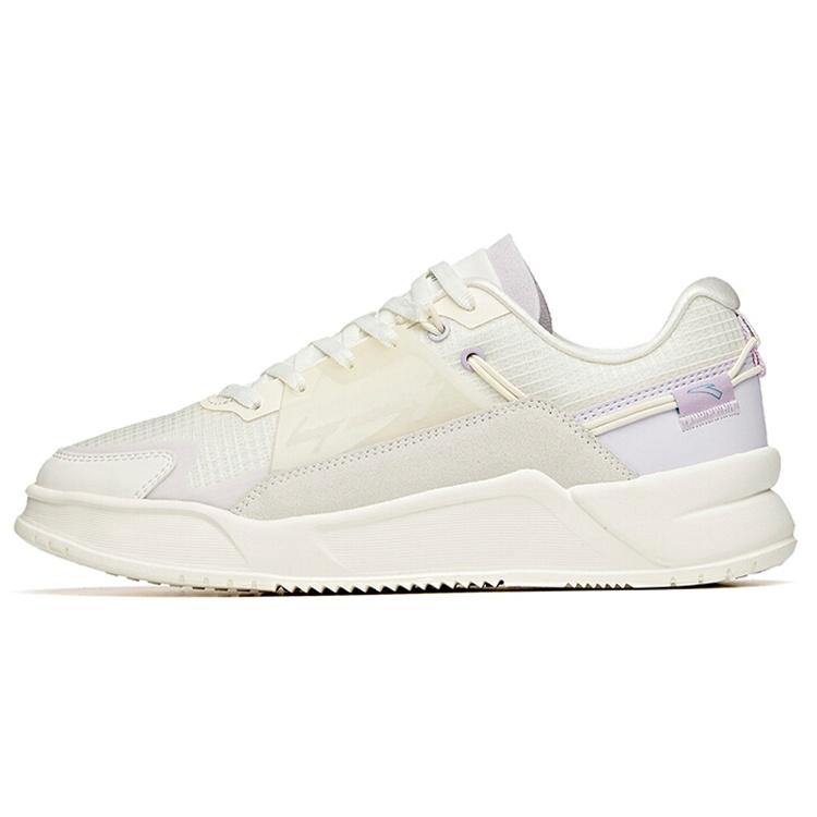 (WMNS) ANTA Skateboarding Series Sneakers  White Purple  Women s 922128820-3 EU 37.5