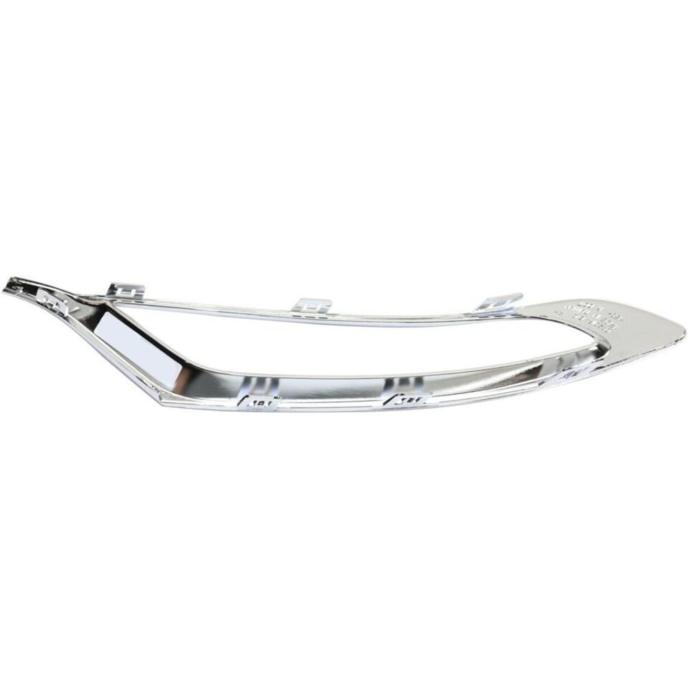 Replacement Bumper Trim Set For 2015-2022 Chrysler 300 Front Outer Center Chrome