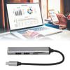 USB C Hub 5 in 1 Plug and Play Type C Hub Metal Electronics Type C Docking Station USB C Adapter for   for