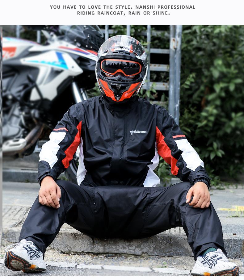 Blue Lion Stormproof Motorcycle Rain Suit: Waterproof Riding Jacket & Pants Set