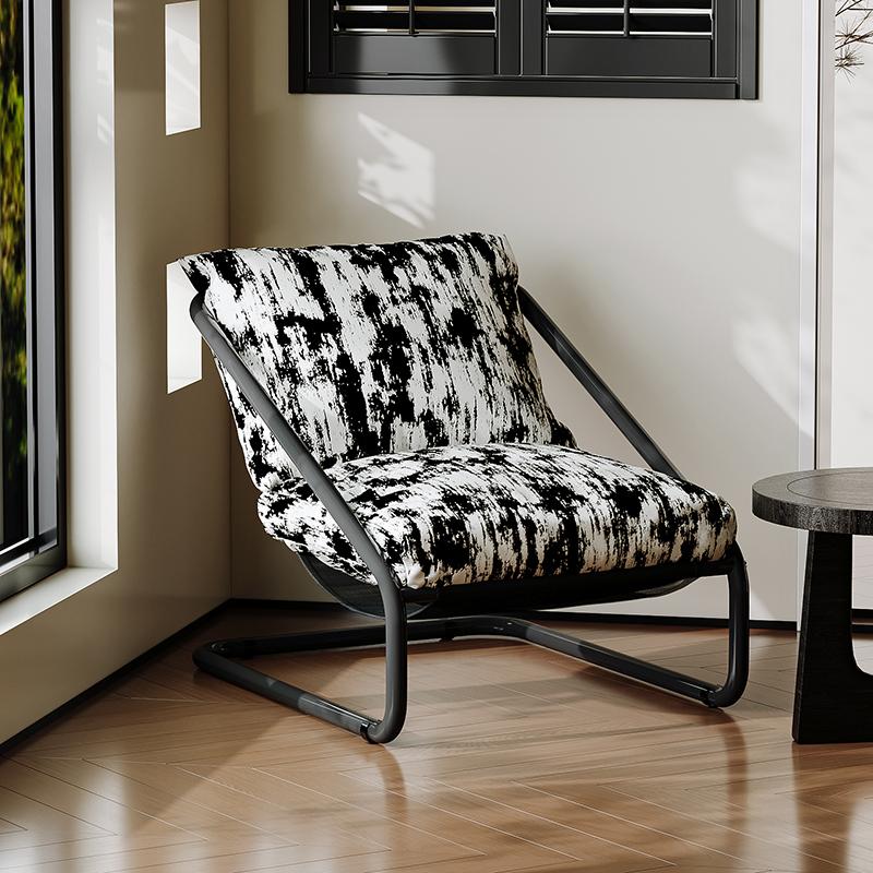 Latest Foldable Recliner Chair,Compact Lounge for Bedroom Balcony,Multifunctional Modern Single Seater with Comfortable Cushion