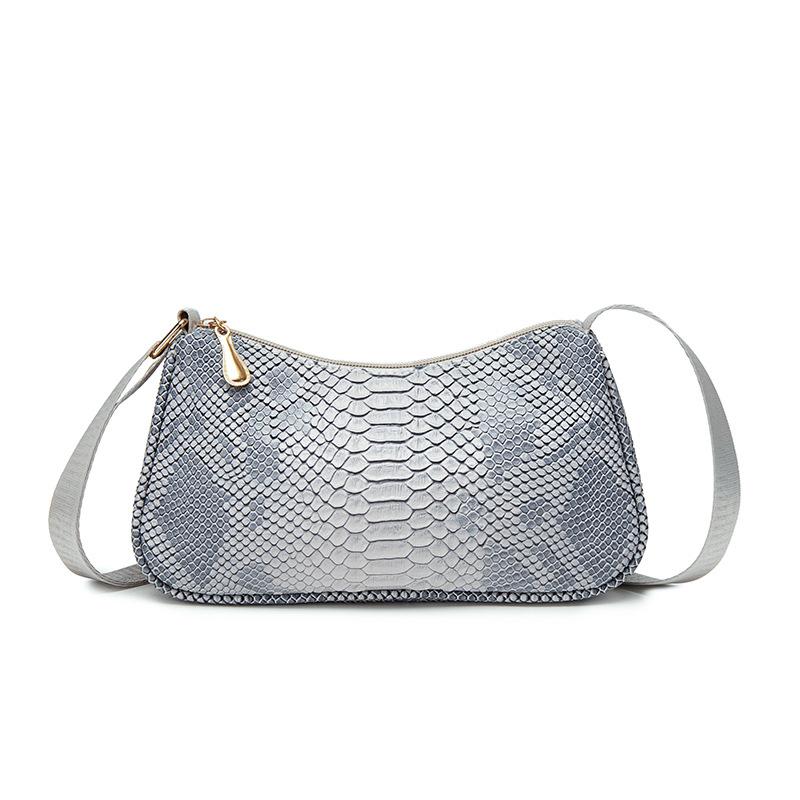 Snake Pattern Shoulder Bag Hobo Bags Armpit Bag 2025 Bag Women's Wholesale New Foreign Style Mobile Phone Bag