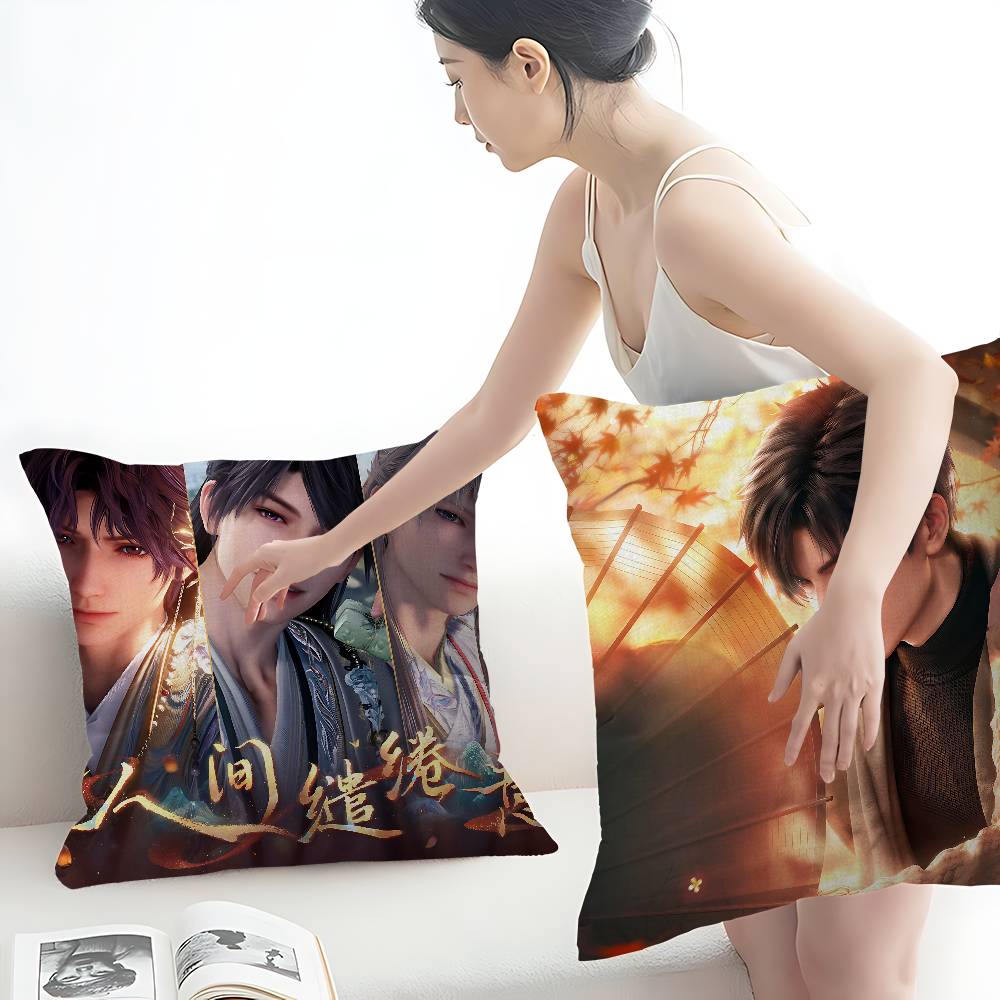 Love And Deep Space Game Pillow Anime Pillow Sofa Bed Head Pillow Cover Cushion Cover 45X45 Cm Fashion