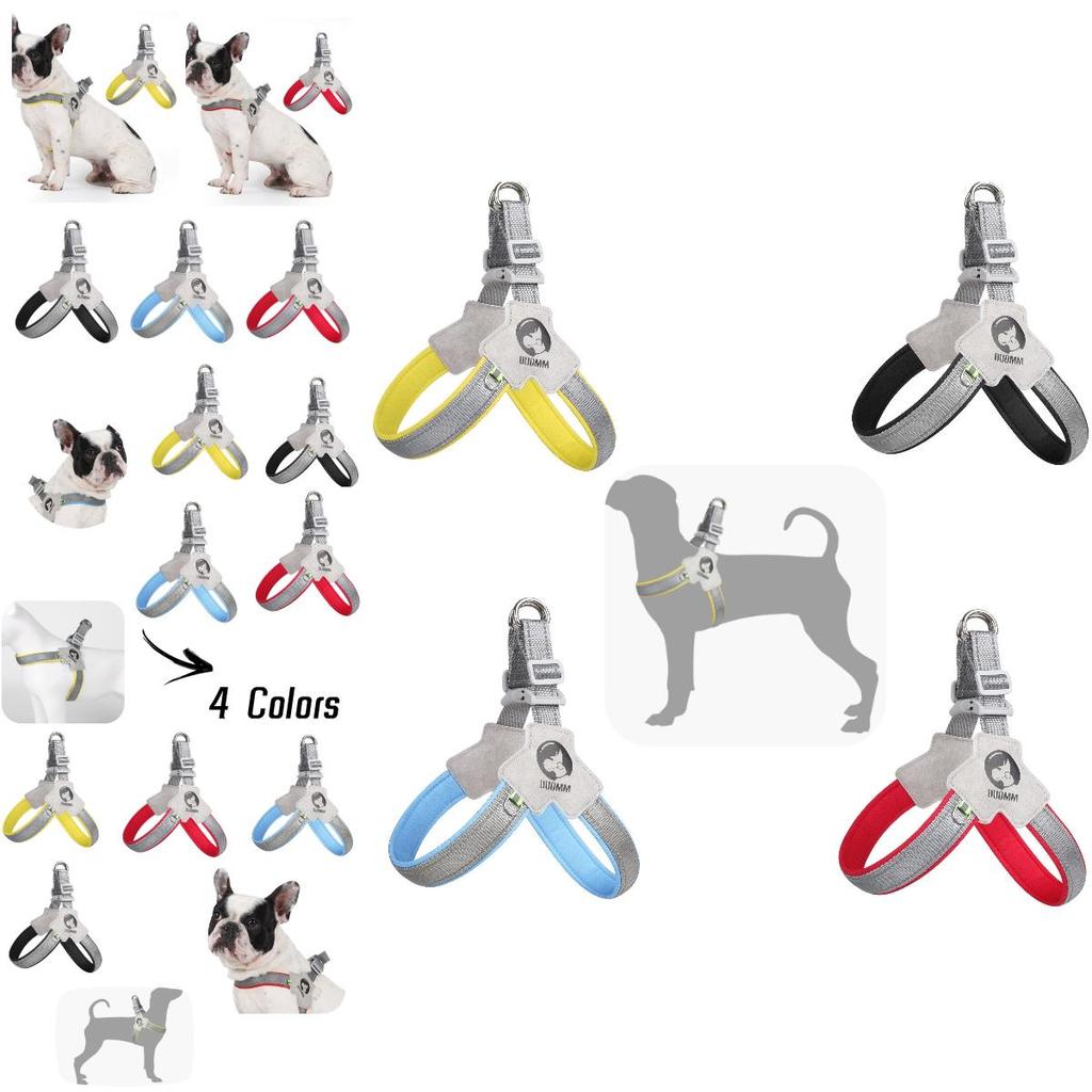Breathable And Reflective Dog Harness With Saddle Shape