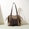 New Color-blocked Handbag, Fashionable and Versatile for Commuting, High-end Light Luxury Crossbody Bag