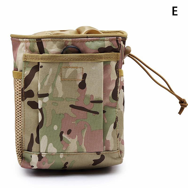 

Tactical Drawstring Magazine Dump Pouch Adjustable Military Utility Belt Hip Waist Holster Bag Outdoor Ammo Pouch