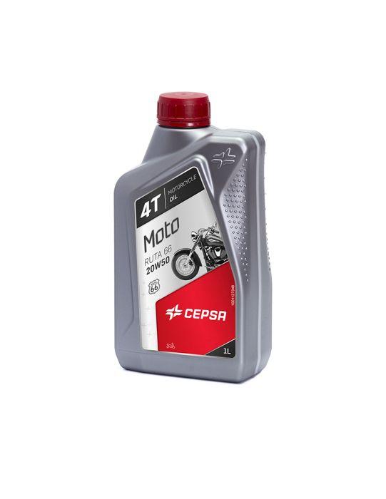 Lubrifiant Barre Moto - Moteur 1l. 4t Ruta 66 20w50 Cepsa
