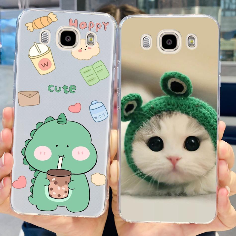 For Samsung Galaxy J5 2016 SM-J510F Phone Case Stylish Painted Soft Silicone TPU Back Cover For Samsung J5 SM-J500H j 5 2015