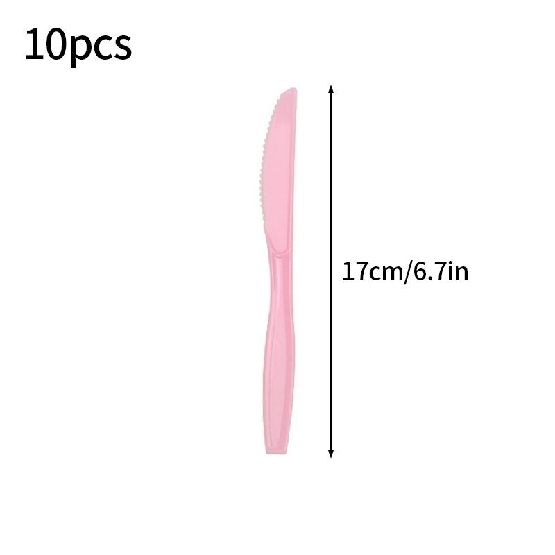 10pc/set Disposable Tableware Solid Color Paper Cup Paper Dining PlateWedding Happy Birthday Decor Baby Shower Party Supplies