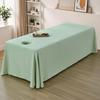 Universal White Beauty Bed Sheet with Face Hole - Elegant Massage Table Cover