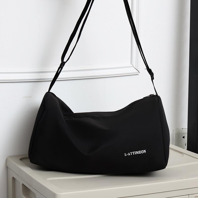 Custom Large-Capacity Travel & Commuter Crossbody Bag - Unisex Fitness & Sports Bag