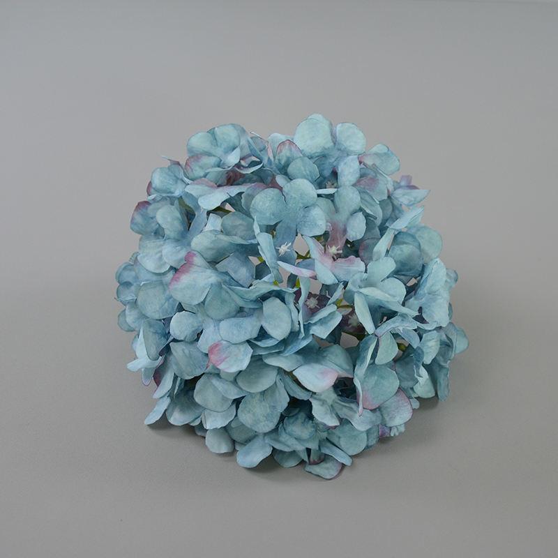 Artificial Flowers Wholesales Silk Large Size Party Decoration European Hydrangea Flowers Heads Artificial Flowers