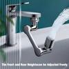 1080 Degree Rotating Faucet Universal Kitchen Aerator Swivel Faucet Wide Swivel