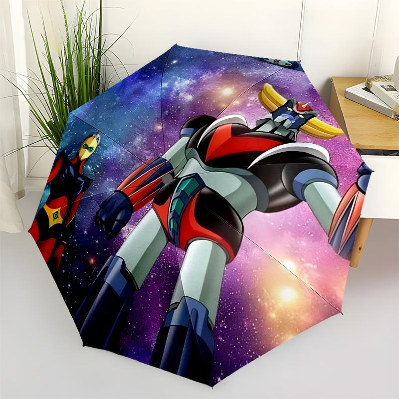 

Robots, Galaxy Automatic Opening and Closing, 8 rib Structure Portable Umbrella, Suitable for Men and Women in All Seasons Perfect Gift for